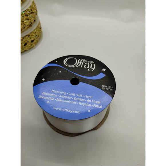 Lot of Craft 13 Lace Ribbon Trim Spools for Crafting Sewing Junk Journal Etc - Picture 10 of 15